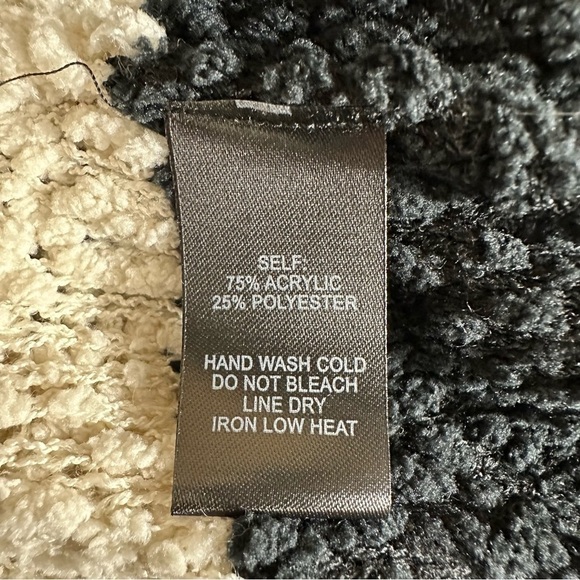 Lulus Sweater Top Pink Chenille Always Be Together Color Block Preppy Boho Small - Picture 7 of 8